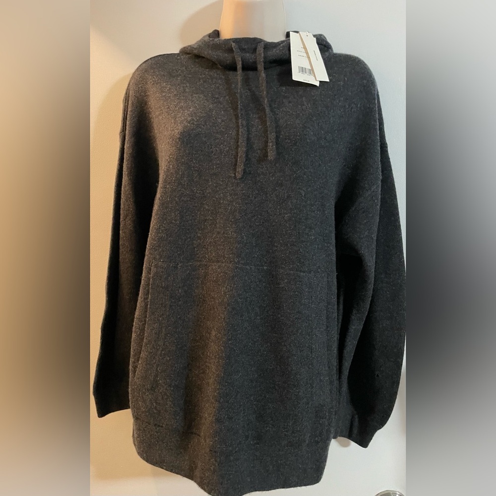 Vince Raglan Sleeve Cashmere Hoodie sweater Sz.XS Oversized fit - Picture 2 of 5